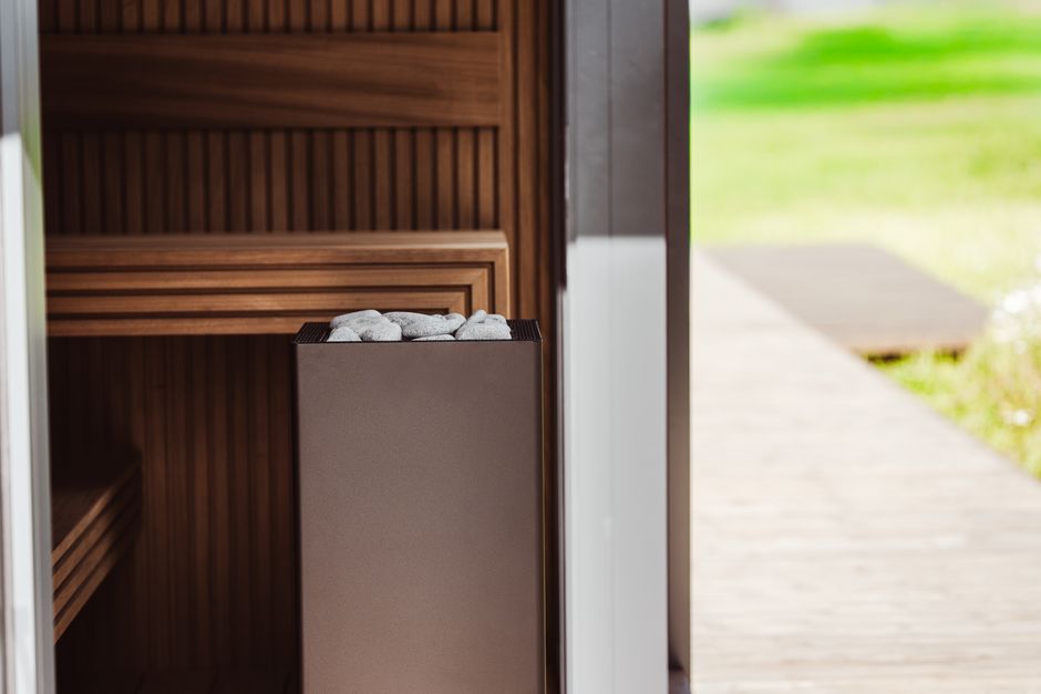 Garderobe & savna